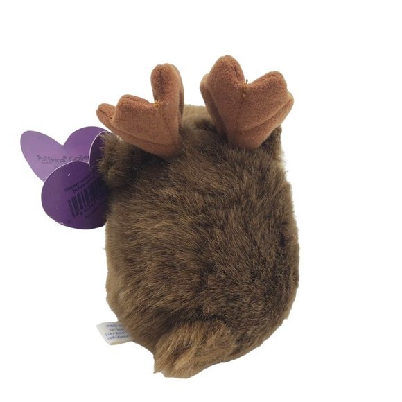 Vtg Puffkins Swibco GUS THE MOOSE Plush ANIMAL 1994 w/Tags 5" Woodland Mini Toy - Picture 5 of 9
